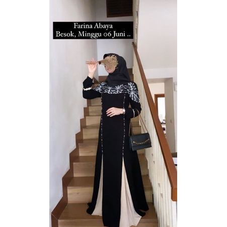 Farina Abaya original by javina official
