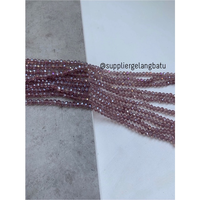 Crystal Ceko 6mm WINE PURPLE UNGU MUDA KUARSA kuarsa kristal quartz