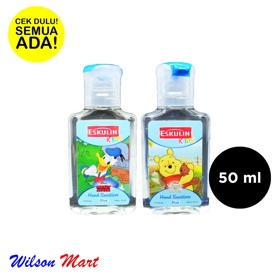ESKULIN KIDS HAND SANITIZER BLUE 50 ML