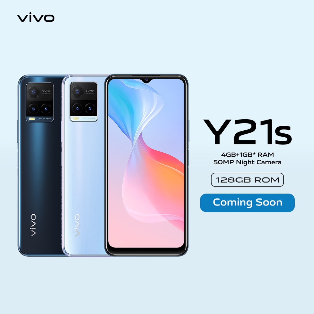 Jual vivo y21s 4/128gb [4+1/128] GARANSI RESMI 1 TAHUN VIVO INDONESIA