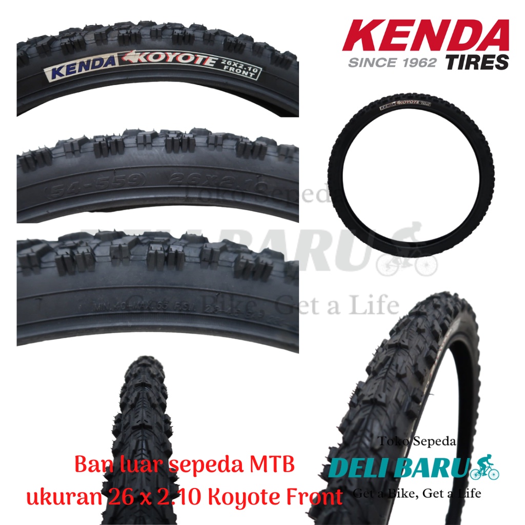 Kenda Ban luar 26 x 2.10 KOYOTE sepeda MTB federal