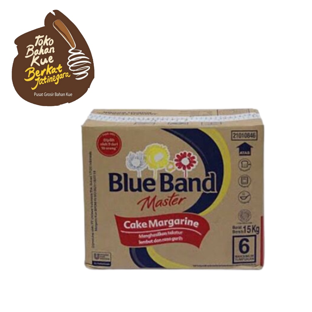 MARGARINE BLUE BAND 15 KG MASTER CAKE / BLUEBAND 15  KG / CTN