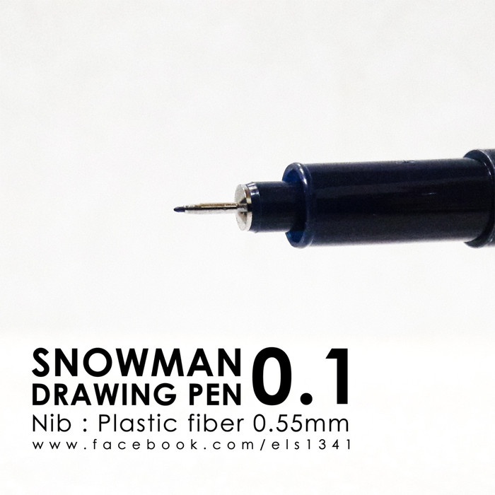 

Pendrawing- Snowman Drawing Pen 0.1 Merah -Drawing-Pen.