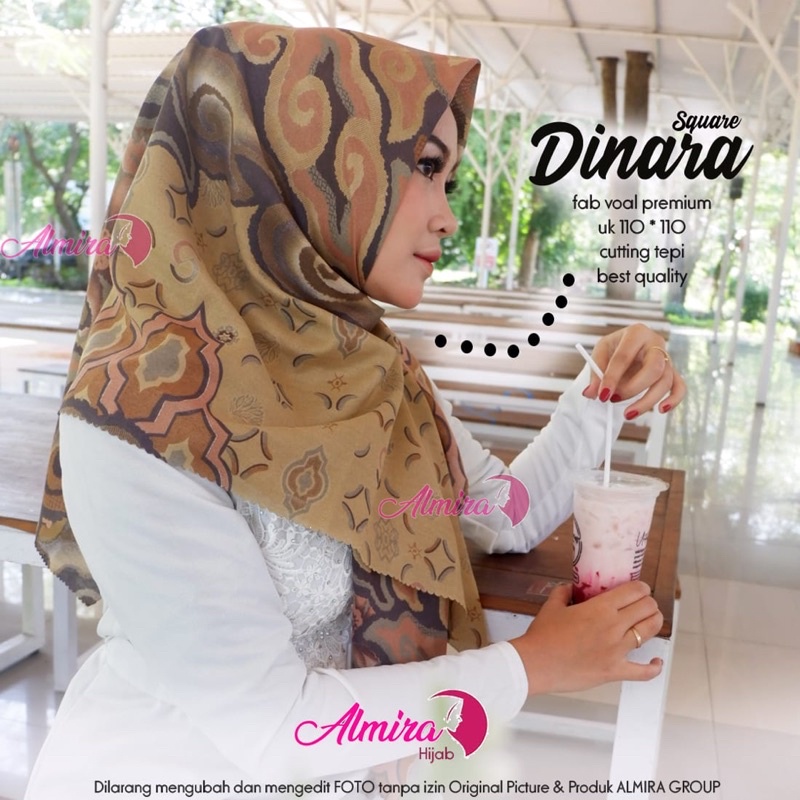 jilbab segiempat square dinara by almirahijab