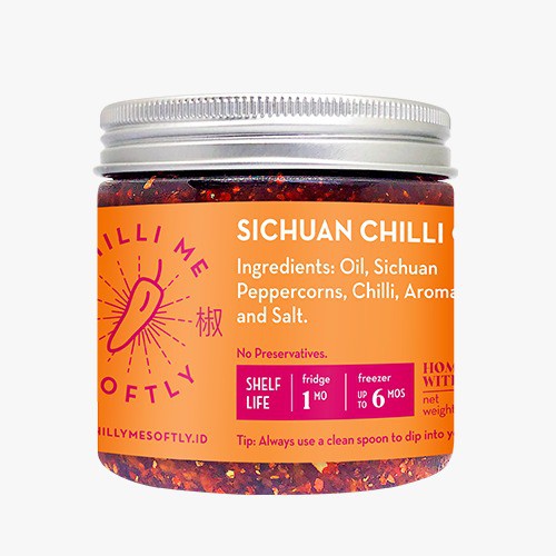 

Chilli Me Softly Sichuan Chilli Oil - Minyak Cabe Sichuan Mala