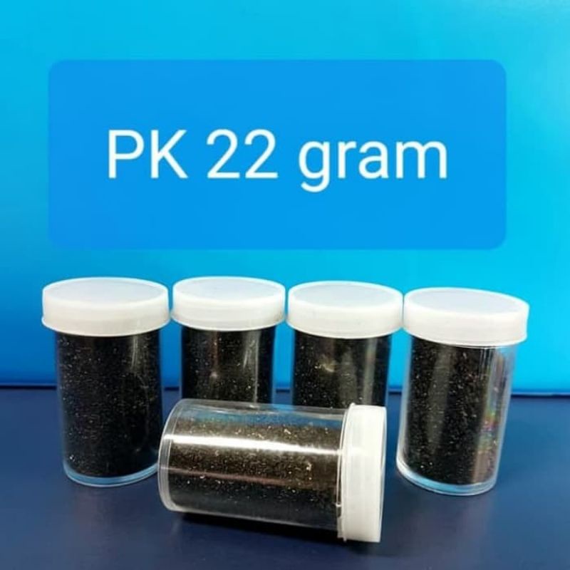 Obat ikan cacar pk kalium permanganat.