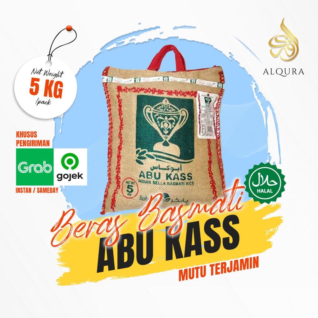 

Beras Basmati Abu Kass | Basmati Long Grain Abu Kass 5Kg - Gojek Grab