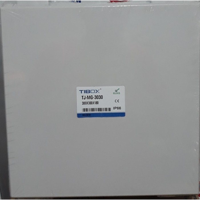 Duradus TIbox 300x300x180 IP66 Material ABS + Mounting Plate 1.5mm / ABS Junction Box Tibox 300mm