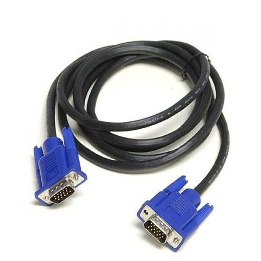 Kabel VGA  Untuk Lcd, Monitor, Proyektor 1,5 Meter - VGA 1,5M Male To Male