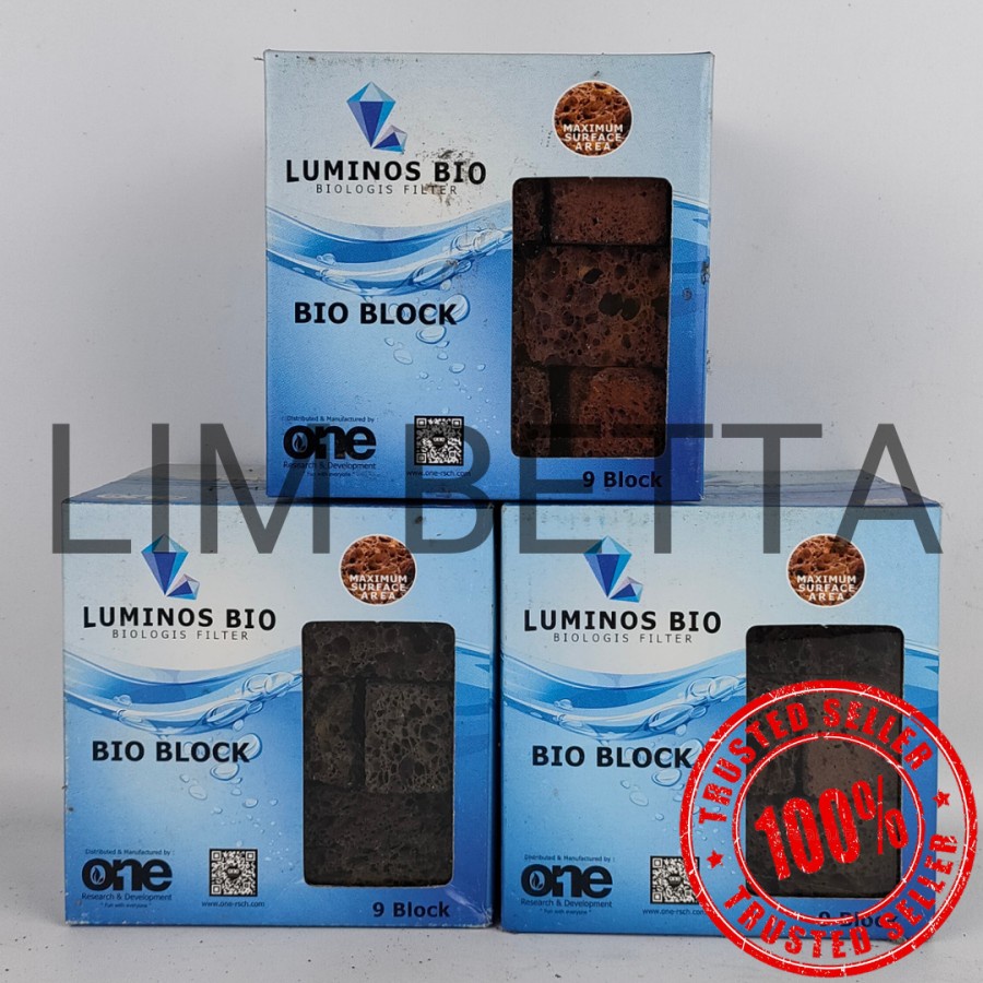 (BLOCK) LUMINOS BIO BLOCK MEDIA FILTER AQUARIUM AQUASCAPE