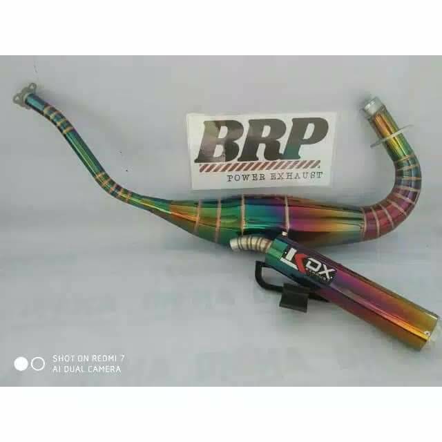 knalpot kdx ninja r.ninja rr pelangi