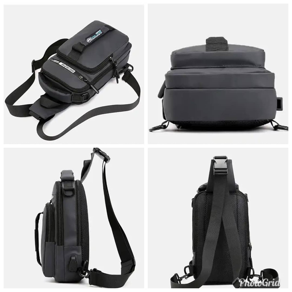 TAS MULTIFUNGSI BACKPACK Stay e Professional 1101 Xuansheng with USB cable port