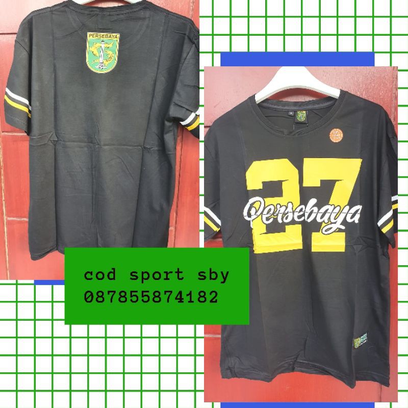 KAOS TSHIRT PERSEBAYA 1927 HIJAU