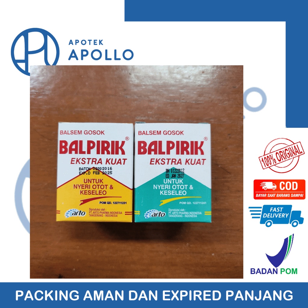 BALSEM GOSOK BALPIRIK MERAH EXTRA KUAT 20GR