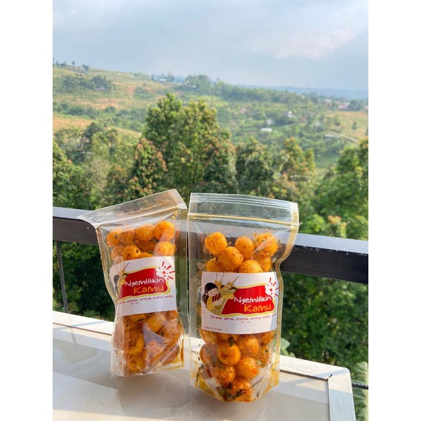 

cimol kering pedas - nyemilikin kamu