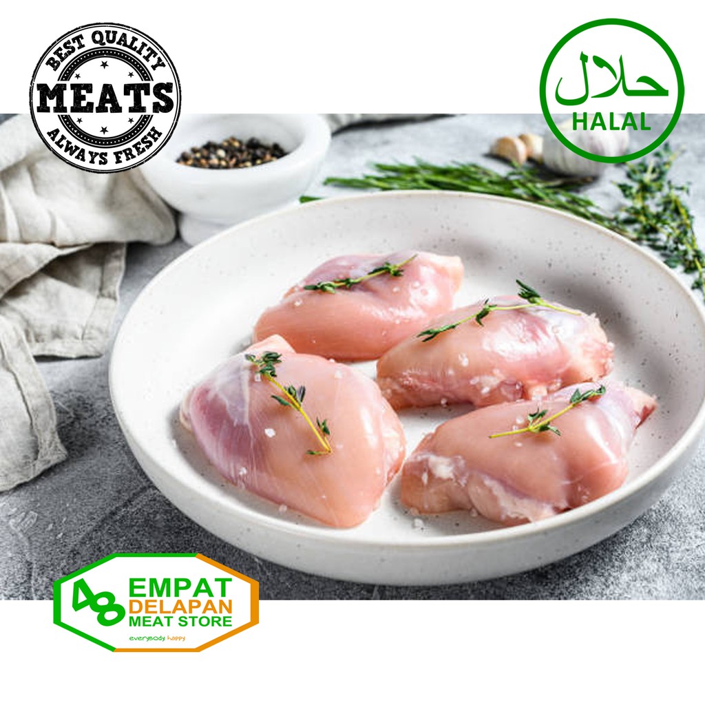 

Paha Ayam Fillet Tanpa Kulit segar (Bukan Frozen)