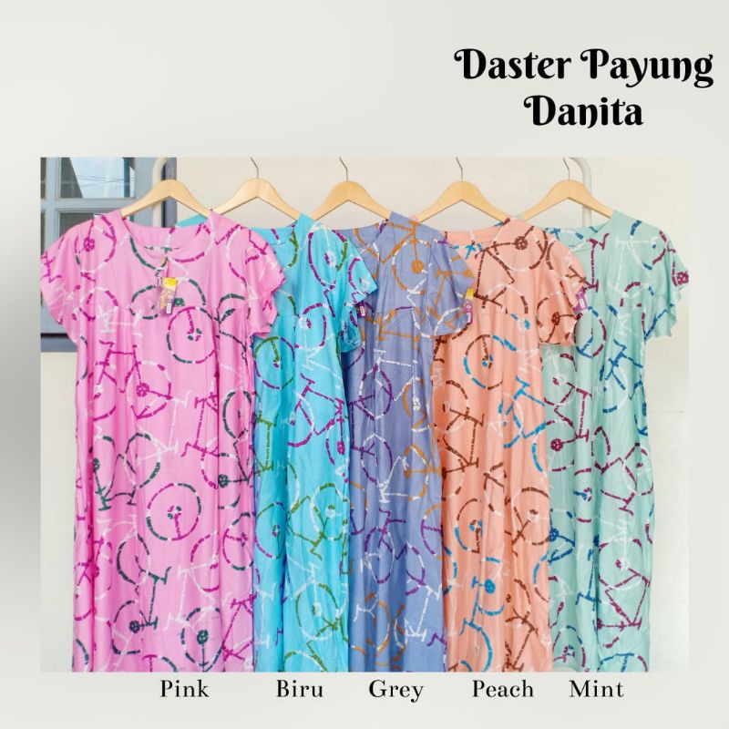 DASTER MURAH DEWASA PENDEK / DASTER PAYUNG _ BAHAN KATUN RAYON VISCOSE _ DASTER PAYUNG MOTIF