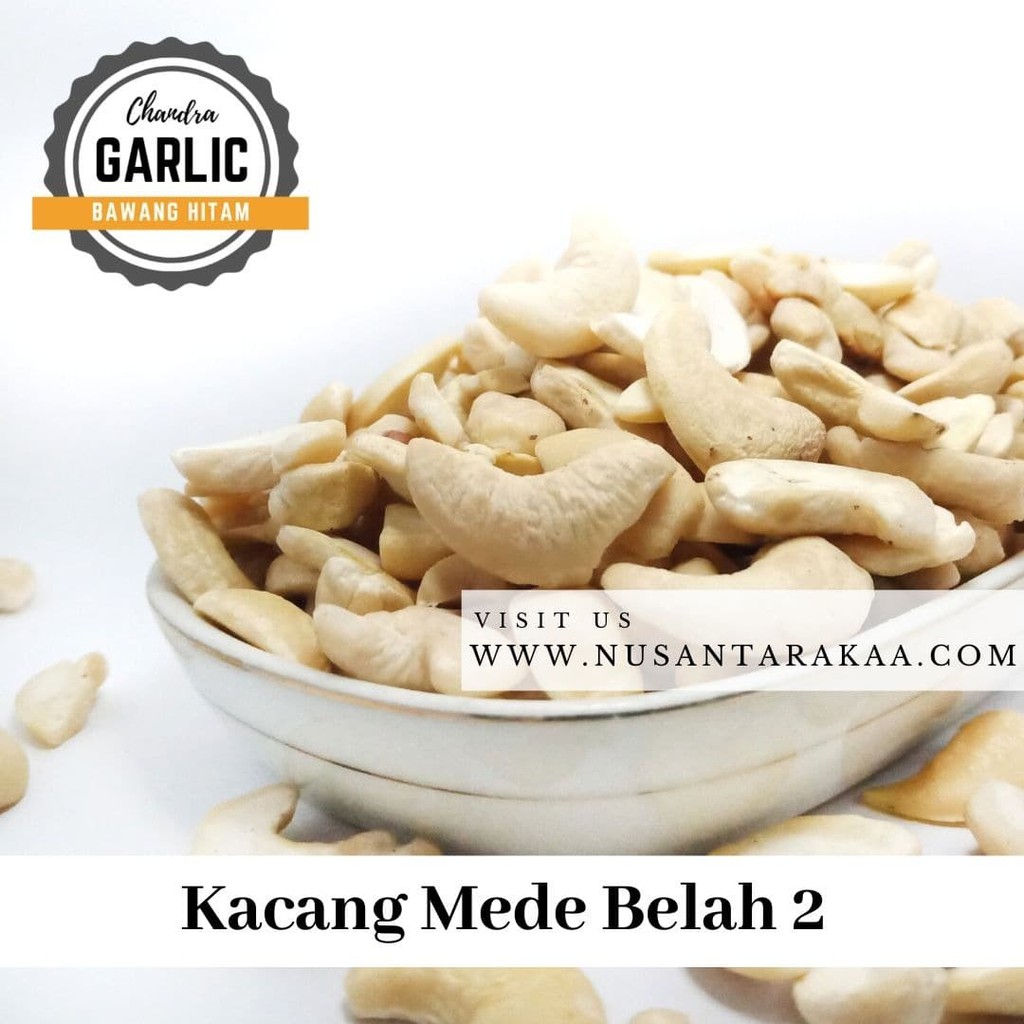 

Paling Laris kacang mede belah 2 500 gr
