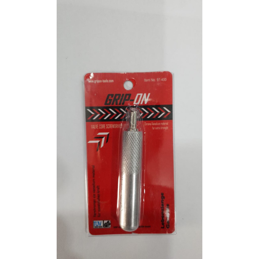 GRIP ON Bukaan PENTIL Pembuka motor VALVE CORE SCREWDRIVER