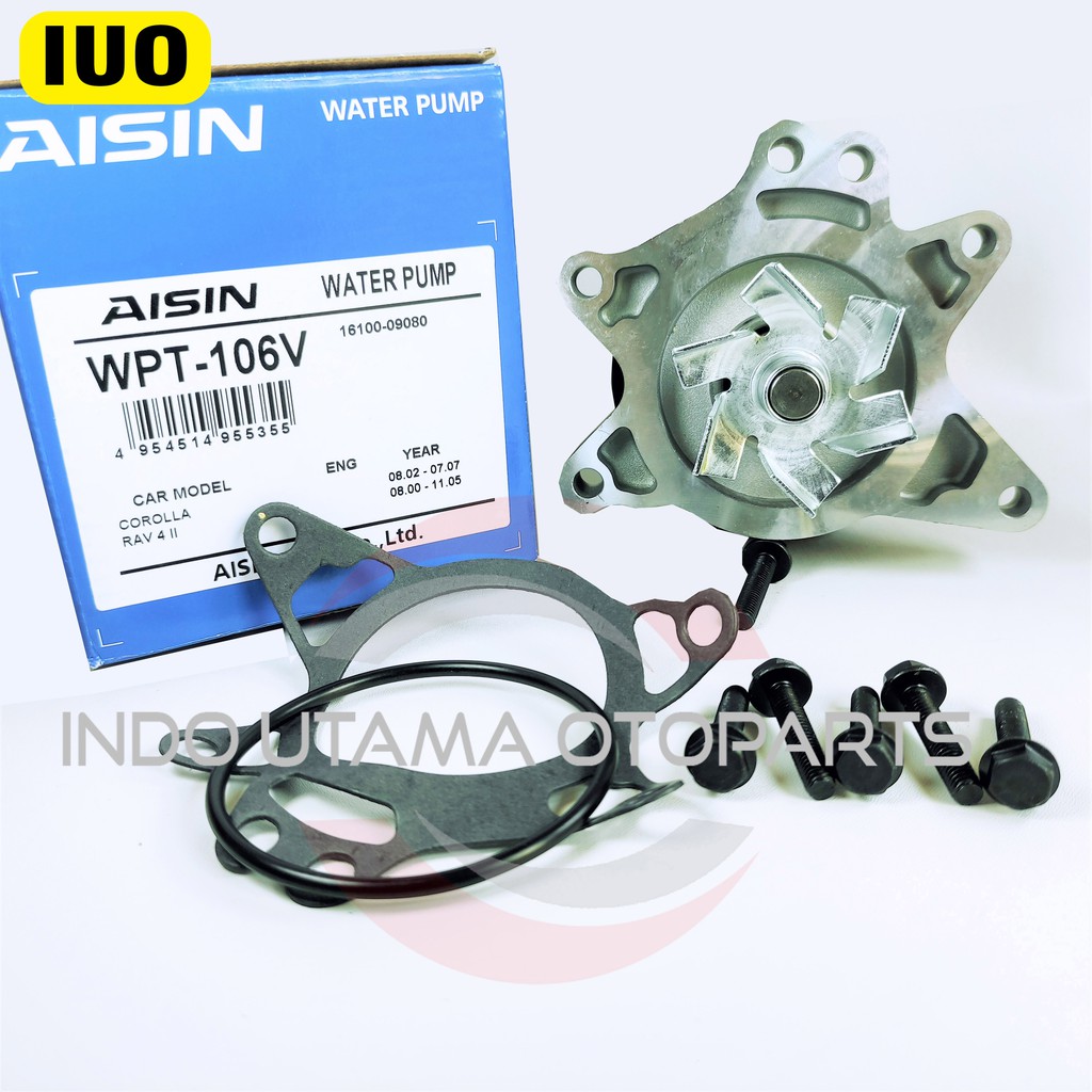 Water Pump Corolla Altis AISIN WPT 106V ORIGINAL