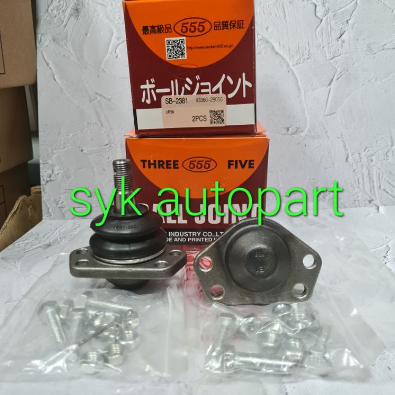 Ball joint UP KF50/KIJANG 555 SB-2381 2pc 1 kotak