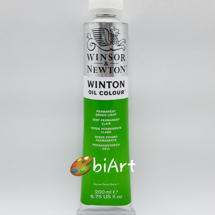 

COD CAT MINYAK WINTON OIL COLOUR 200 ML PERMANENT GREEN LIGHT PERALATAN MELUKIS ART SET MENGGAMBAR