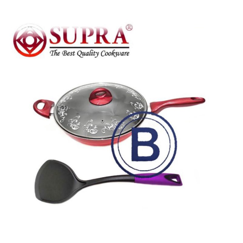 HOT PROMO Wok Pan / stir wok Supra ukuran besar 32 cm
