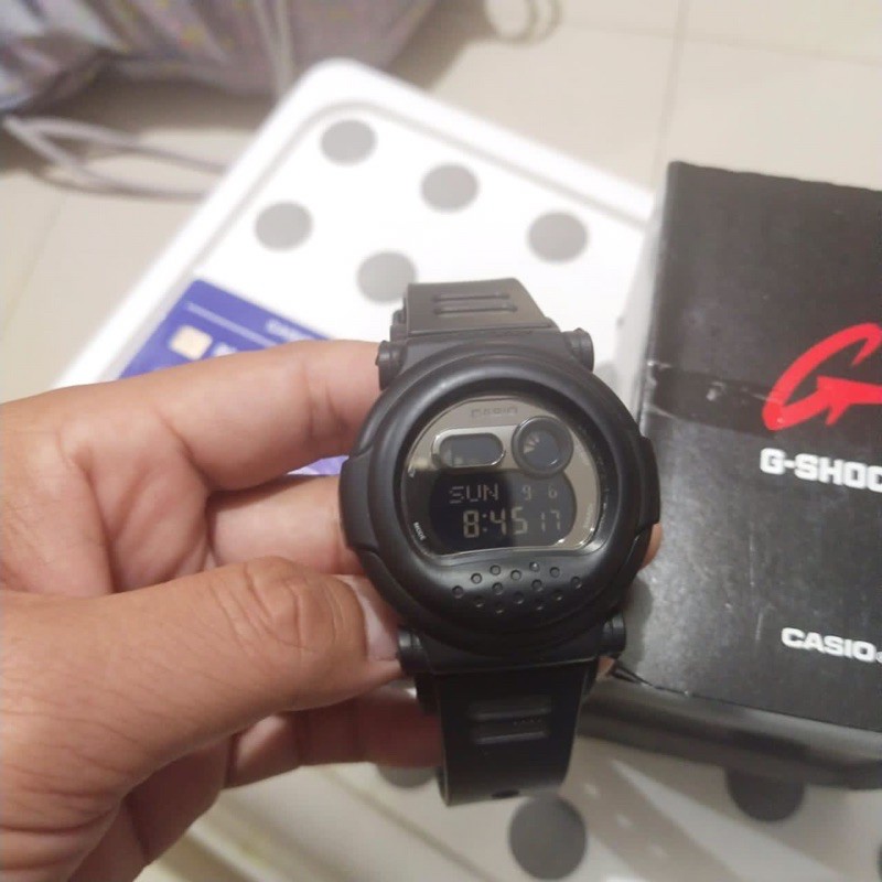 Casio Gshock G001BB, jam tangan casio, casio second, gshock bekas