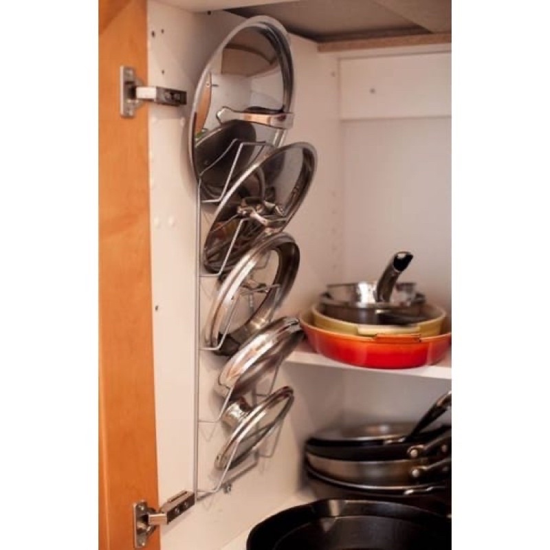 RAK TUTUP PANCI / RAK PENYIMPANAN TUTUP PANCI / RAK GANTUNGAN TUTUP PANCI / RAK DINDING TUTUP PANCI