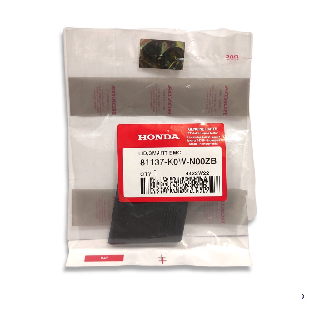 LID SMART EMERGENCY HONDA ADV150 ASLI HONDA 81137-K0W-NOOZB