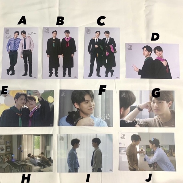 GMMTV Official Postcard 2gether the movie vol. 1