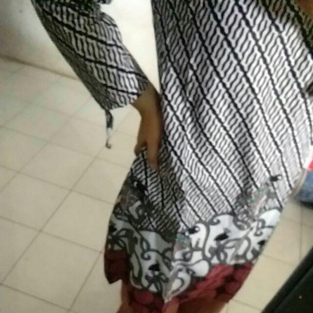 Atasan Batik Dolby Dolbi Dobby Doby Tenun Sutra Tulis Halus Katun Atbm Baron ,sarombit Atasan