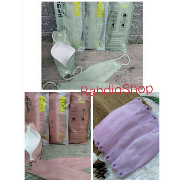 MASKER KF94 4PLY KOREA MOUSON,WARNA PASTEL
