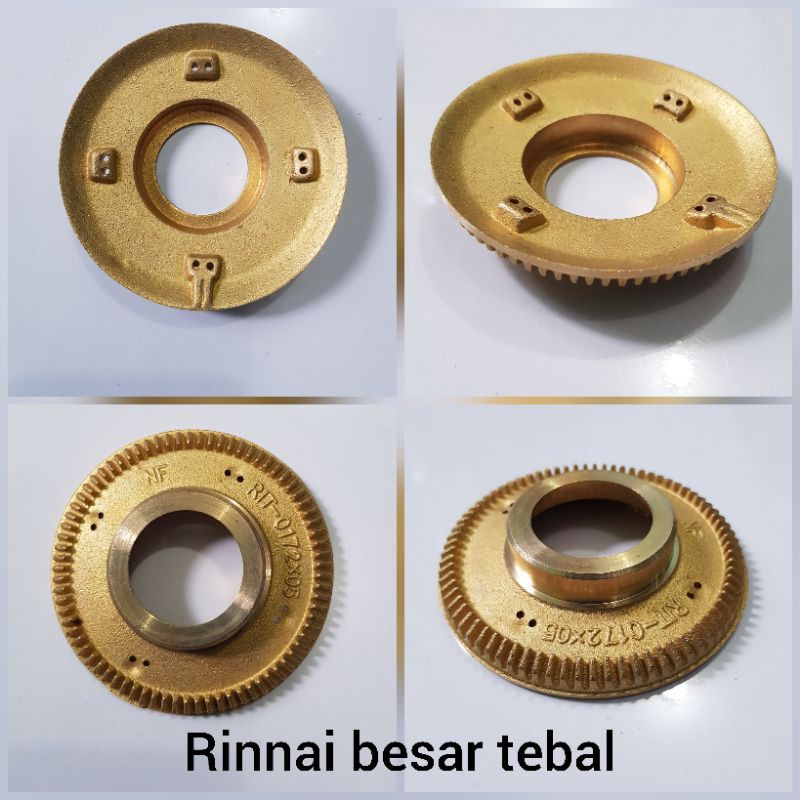 Ring Burner TEBAL Model Rinnai Besar atau Kanan Kompor gas (NF)