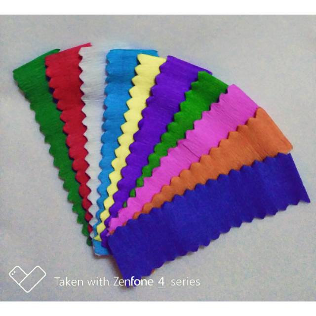 

Kertas Krep 10 Warna