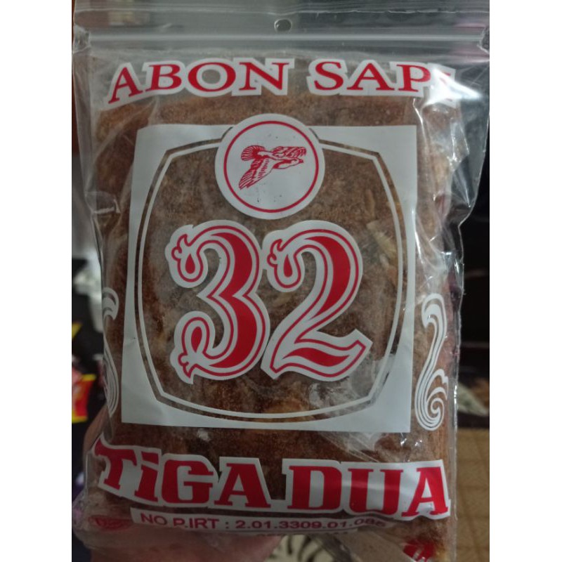 Abon Sapi Cap 32 kemasan 250 gram