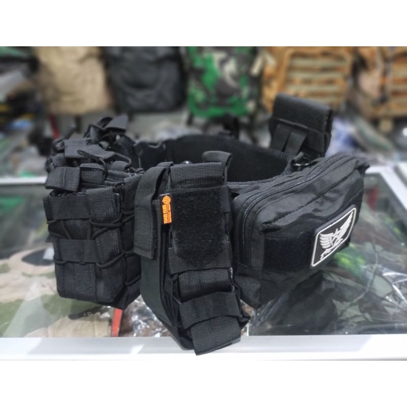 Promo/Kopelset lengkap/Kopel set tactical/kopelset multifungsi/Kopell set TNI/Kopelset pelepas cepat/Bisa COD