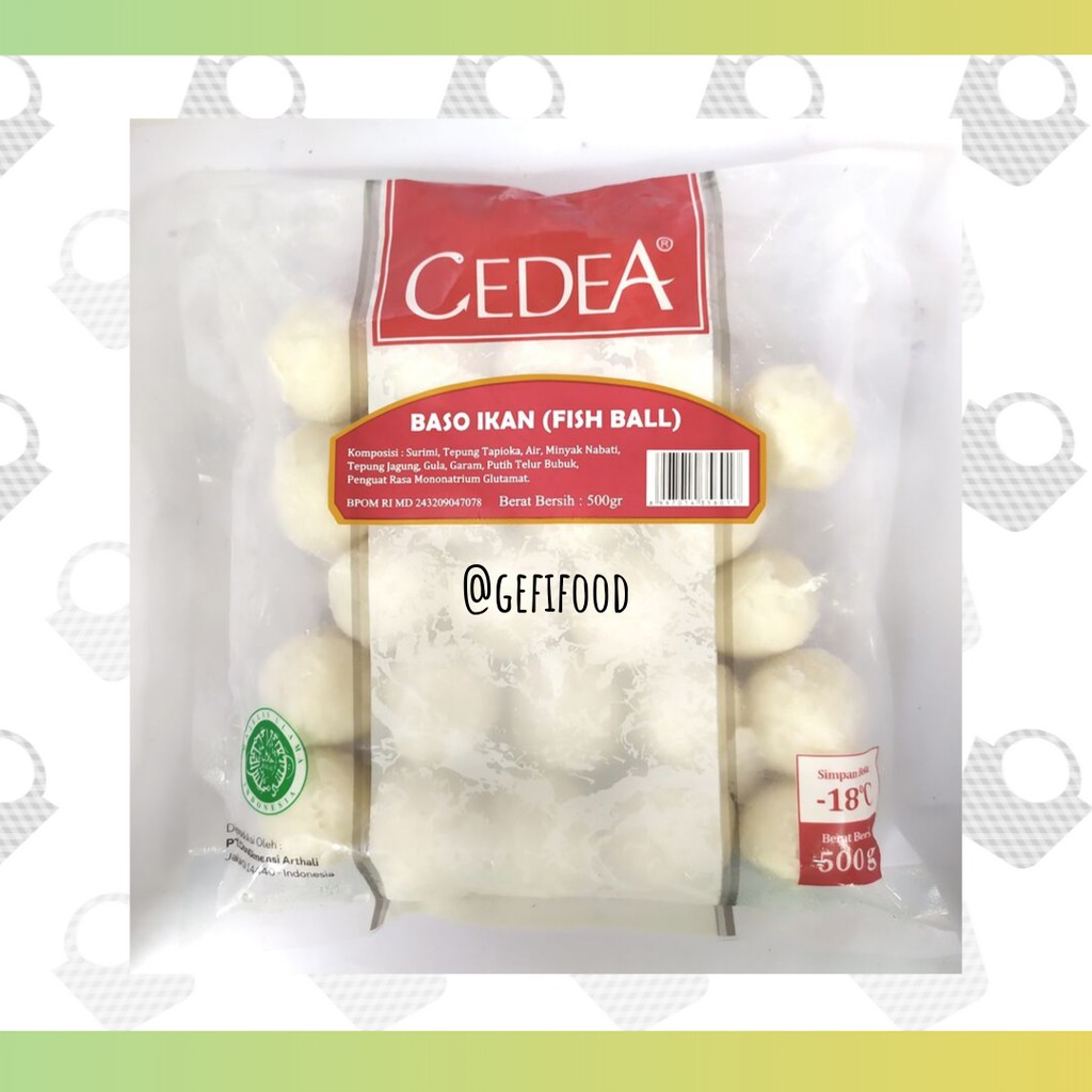 

BAKSO IKAN CEDEA