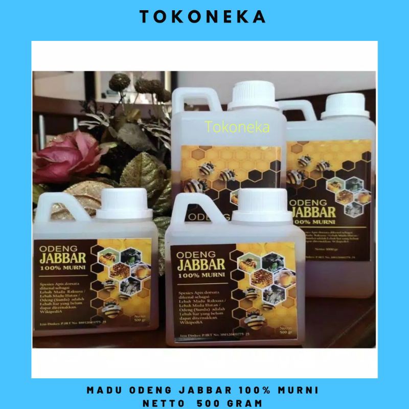 

Madu Odeng Jabbar Murni 100 % netto 500 gr