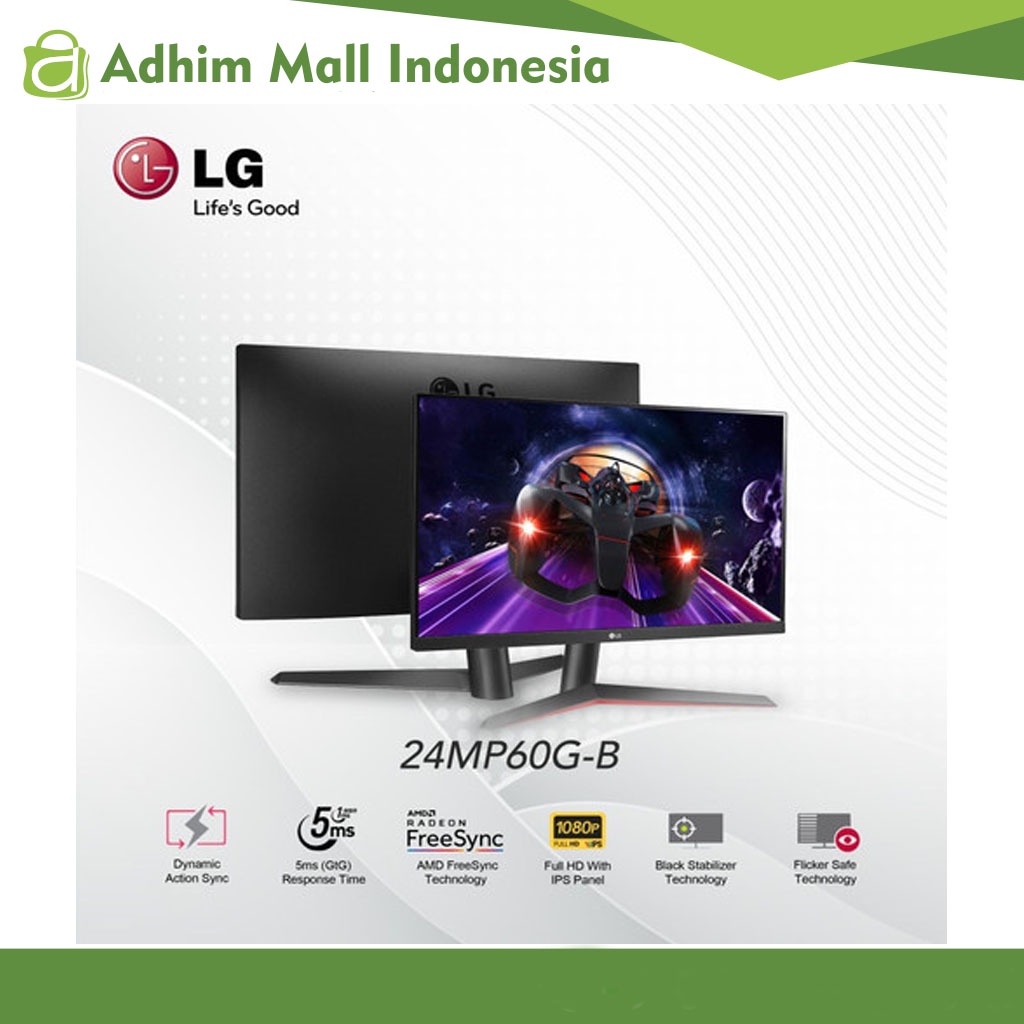 Monitor LED LG 24MP60 24 INCH