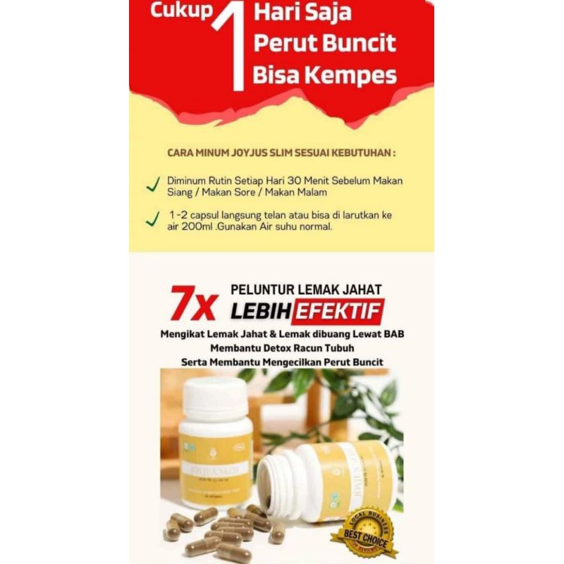 Joyjus Slim ORIGINAL || Ada HOLOGRAM ASLI || DIJAMIN 100% ORI