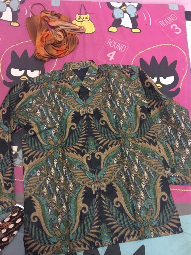 Batik Pria Kupu Ksatria Lapis Furing Katun Halus Size M-xxl High Quality Asli Solo