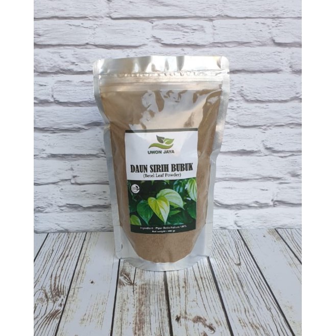 

DAUN SIRIH BUBUK MURNI 100% / BETEL LEAF POWDER