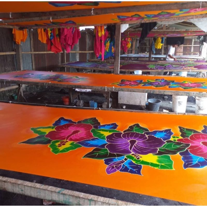 Sarung pantai lukis khas bali | Sarung pantai handmade | Kain pantai lukis | Sarung pantai murah-1