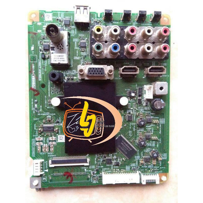 MB TV TOSHIBA 23PB201EJ - MAINBORD TV TOSHIBA 23PB201 EJ - MESIN TV TOSHIBA 23PB201