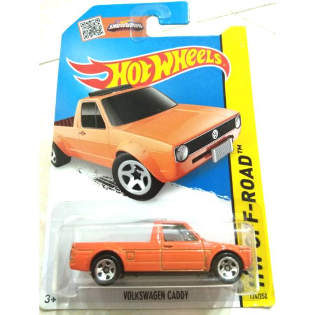 Hot Wheels VW Caddy orange