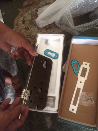 Paket Gagang Pintu Rumah 45 Cm Dan Body Kunci 1 Set Hemat Murah