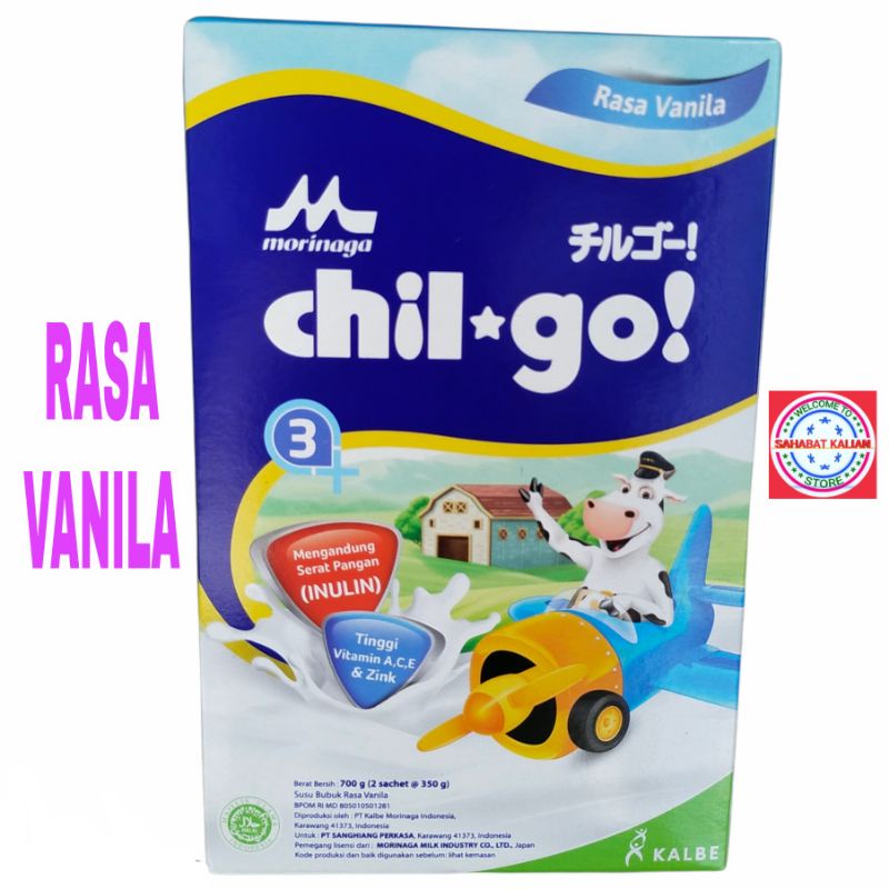 Chil Go Powder 3+ 700gram Usia 3 - 12 Tahun