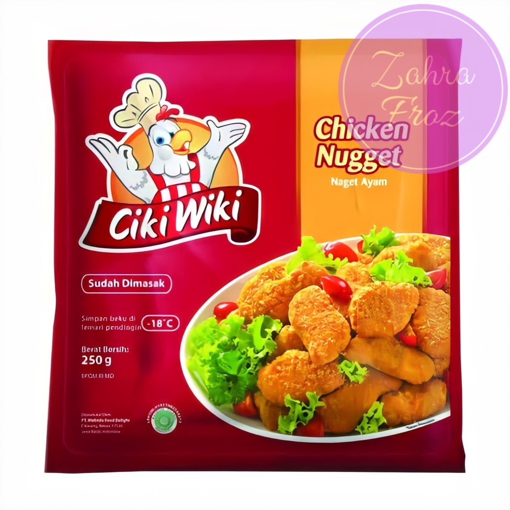 

Ciki Wiki Chicken Nugget 250g | Naget Ayam |