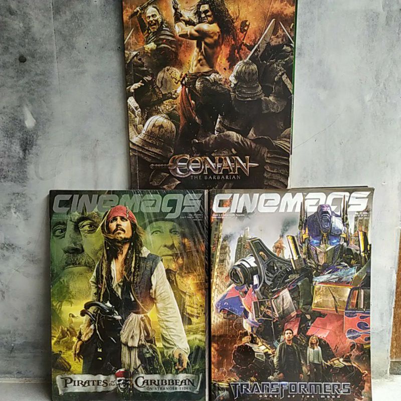 Majalah CINEMAGS. Majalah film hollywood.